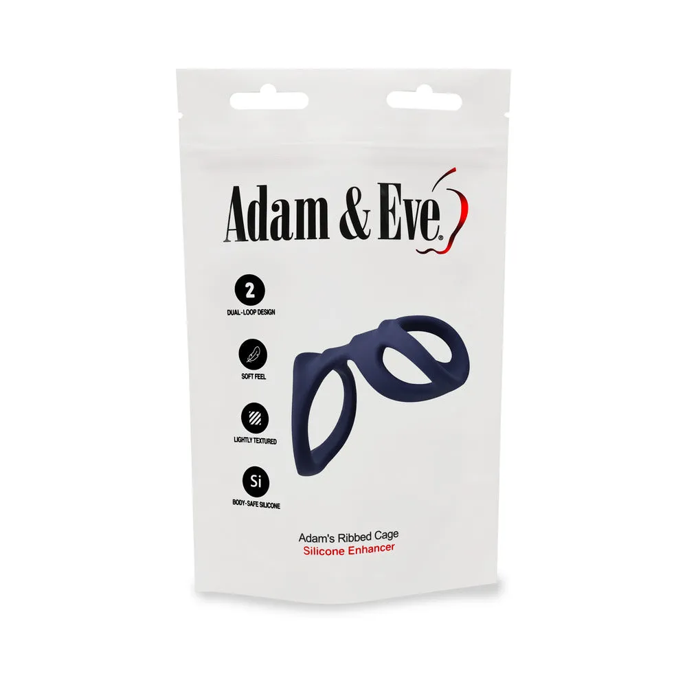 Adam & Eve Adam's Ribbed Cage (Bag Packaging)