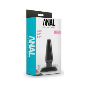 Anal Adventures - Basic Anal Plug - Medium - Black