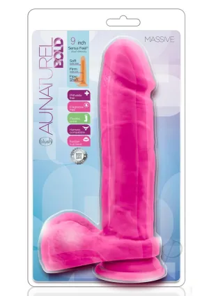 Au Naturel Bold Massive Dildo 9 Pink