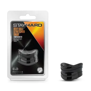 Blush Stay Hard Beef Ball Stretcher Snug 1
