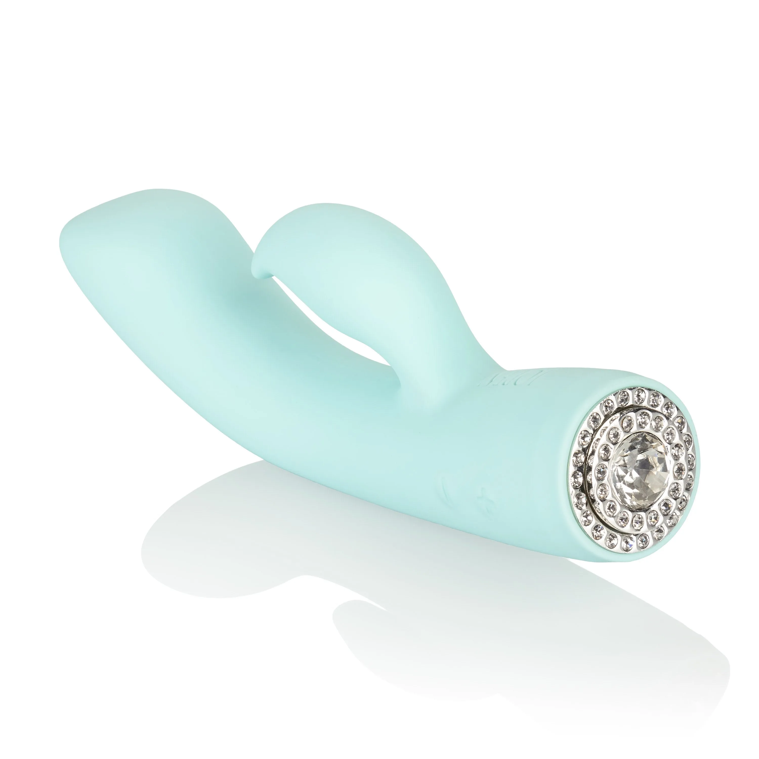 Calexotics - Pave Silicone Rabbit Vibrator Marilyn (Blue)