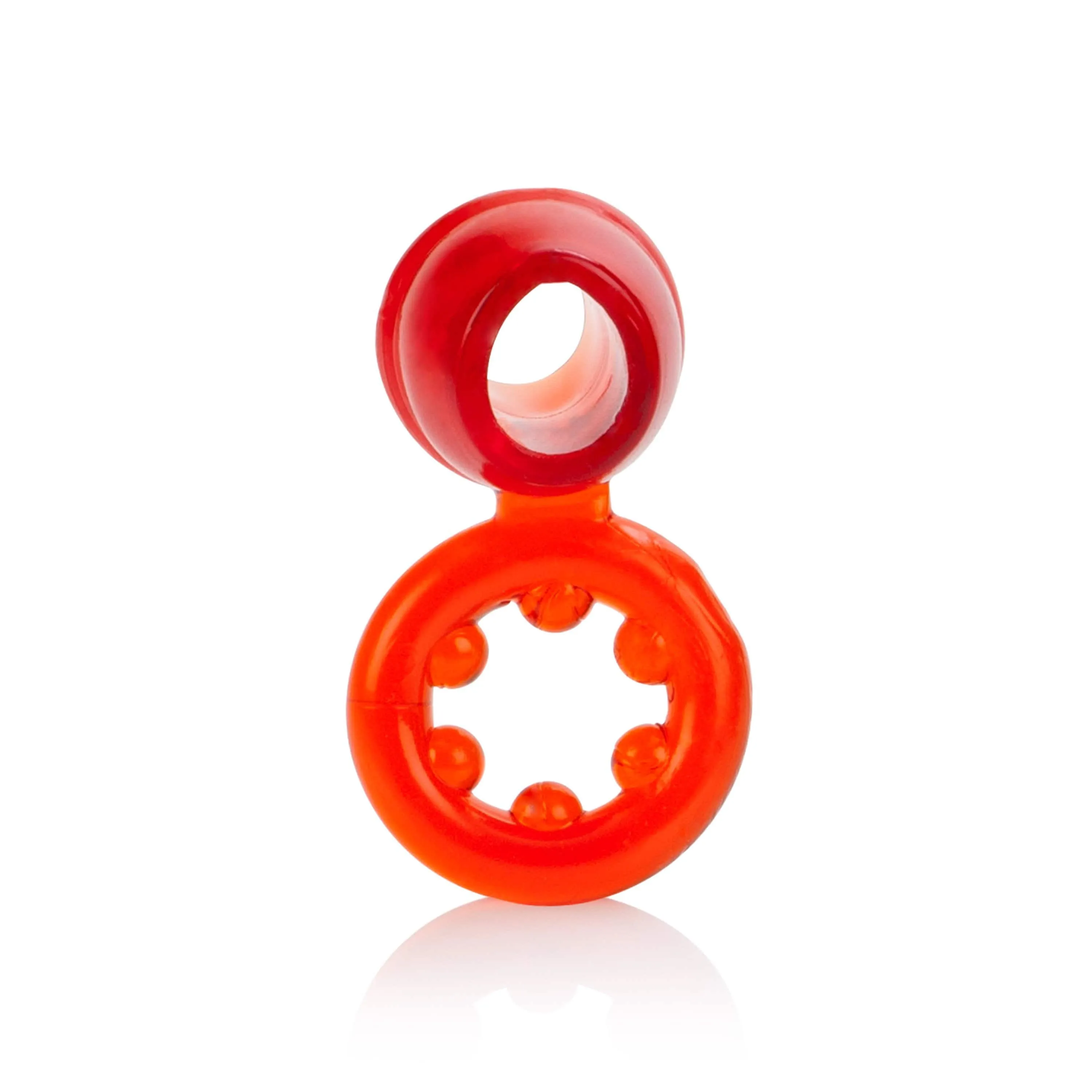 California Exotics - Dual Support Magnum Cock Ring (Red)