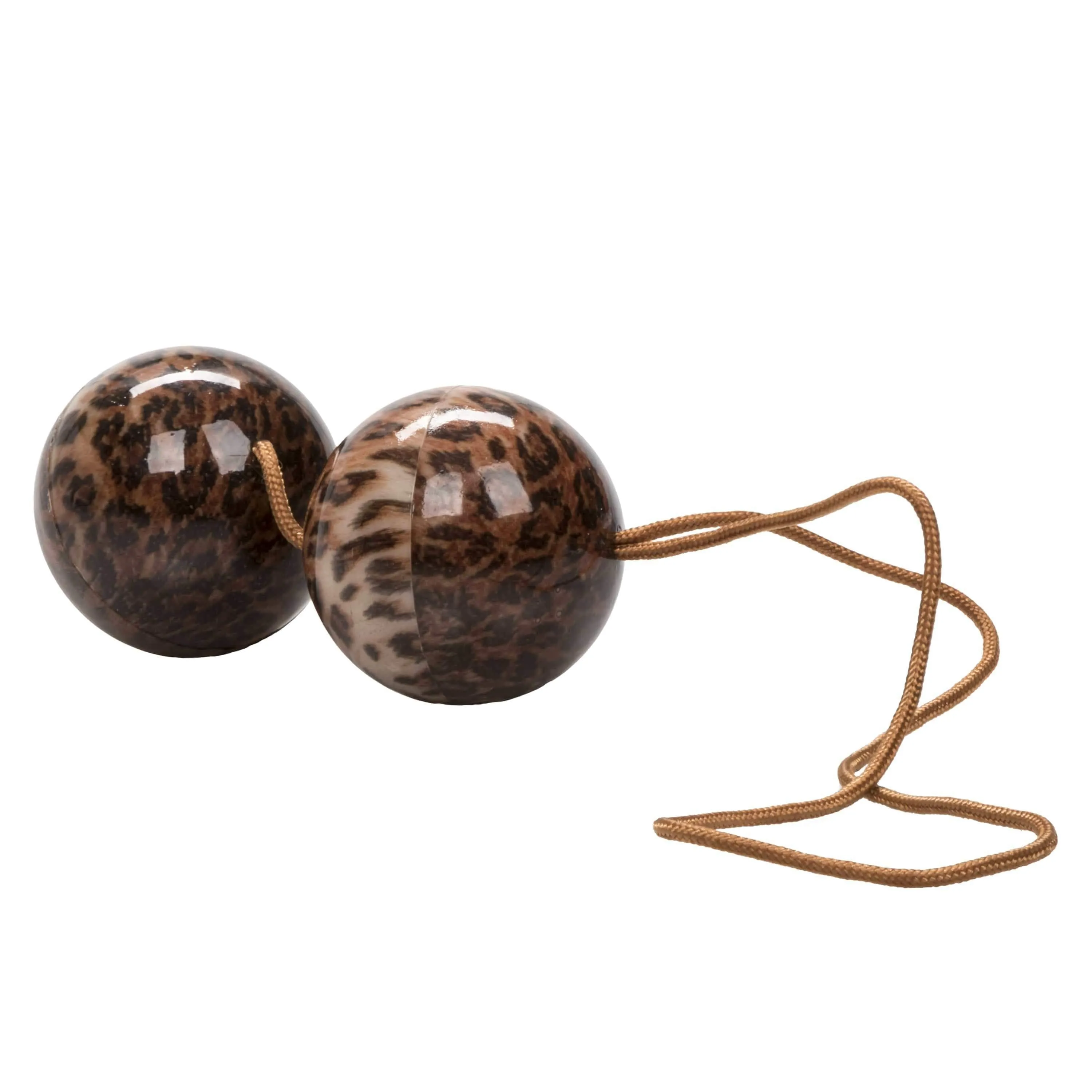 California Exotics - Leopard Duotone Weighted Kegel Balls (Leopard)