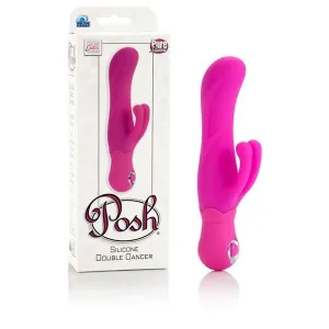 California Exotics - Posh Silicone Double Dancer Rabbit Vibrator (Pink)