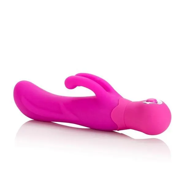 California Exotics - Posh Silicone Double Dancer Rabbit Vibrator (Pink)