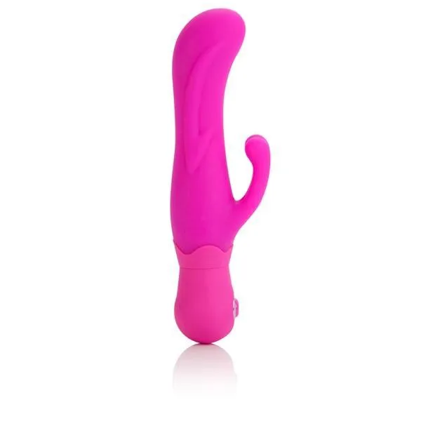 California Exotics - Posh Silicone Double Dancer Rabbit Vibrator (Pink)