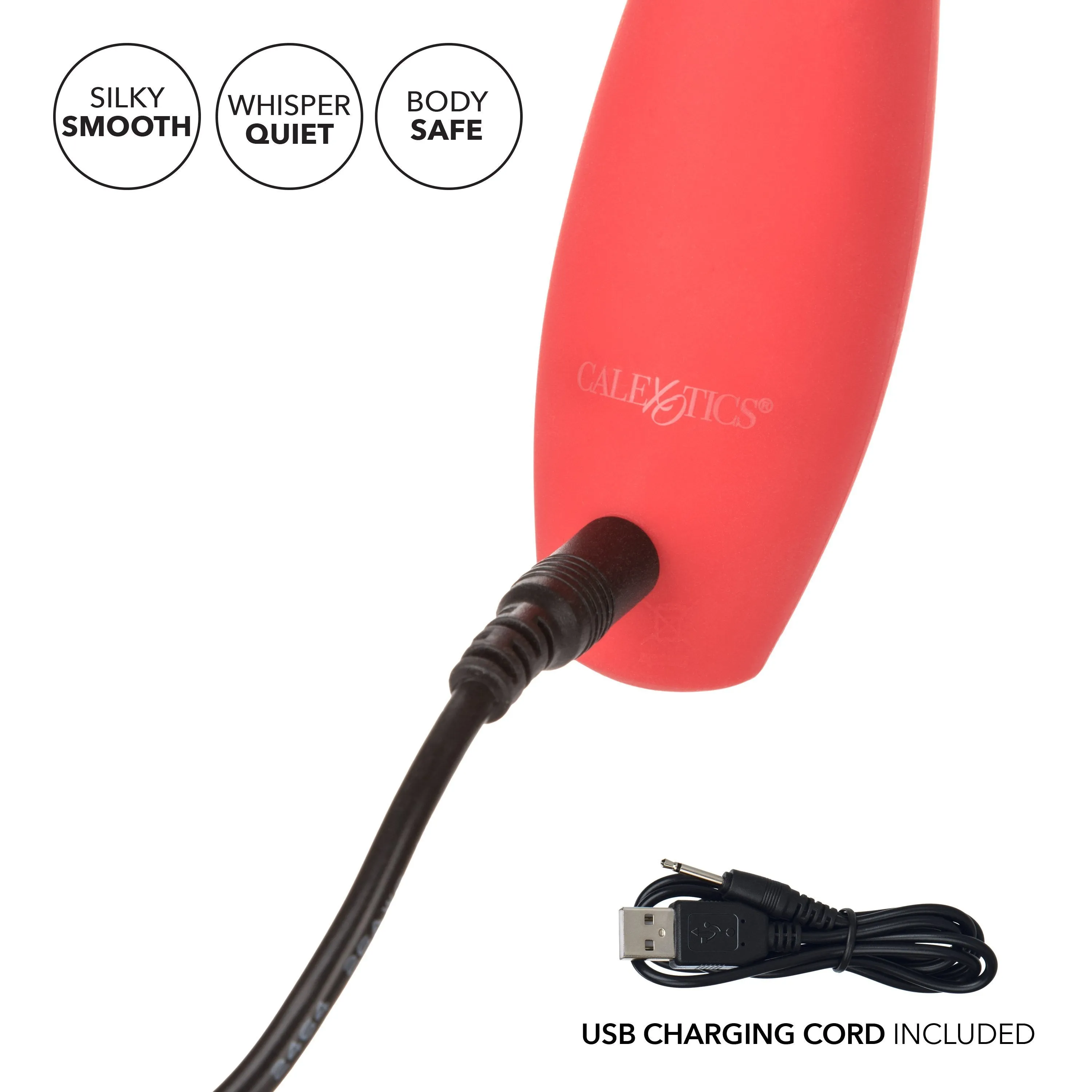 California Exotics - Red Hot Ember Rechargeable Clit Massager (Red)