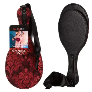 California Exotics - Scandal Round Double Paddle (Red)