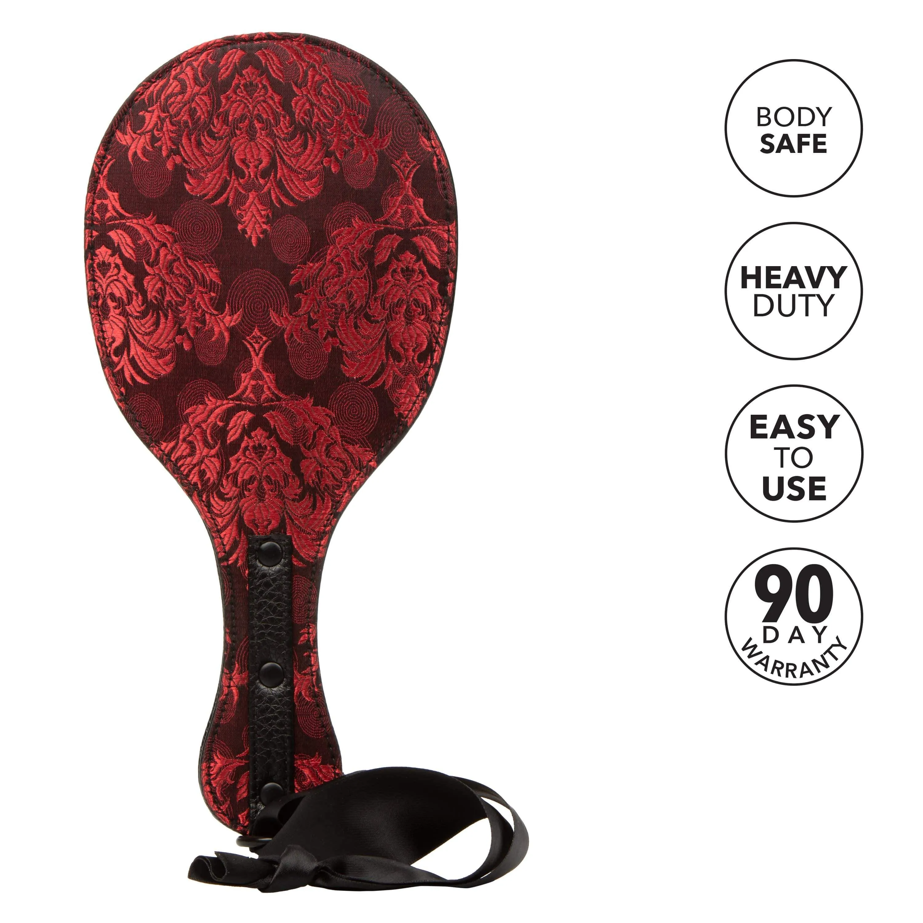 California Exotics - Scandal Round Double Paddle (Red)