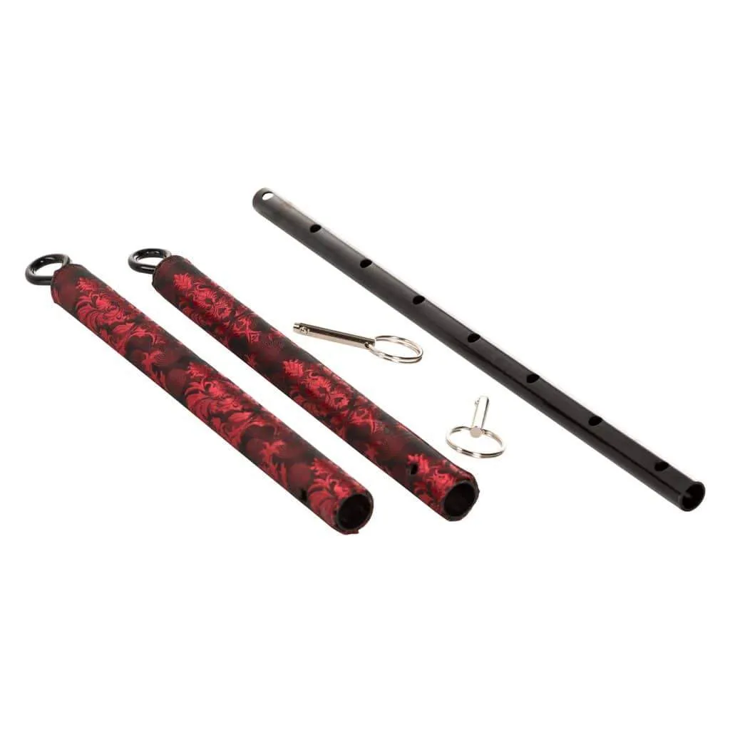 California Exotics - Scandal Spreader Bar (Red)