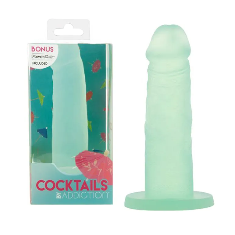 Cocktails Mint Mojito Dildo with Power Bullet