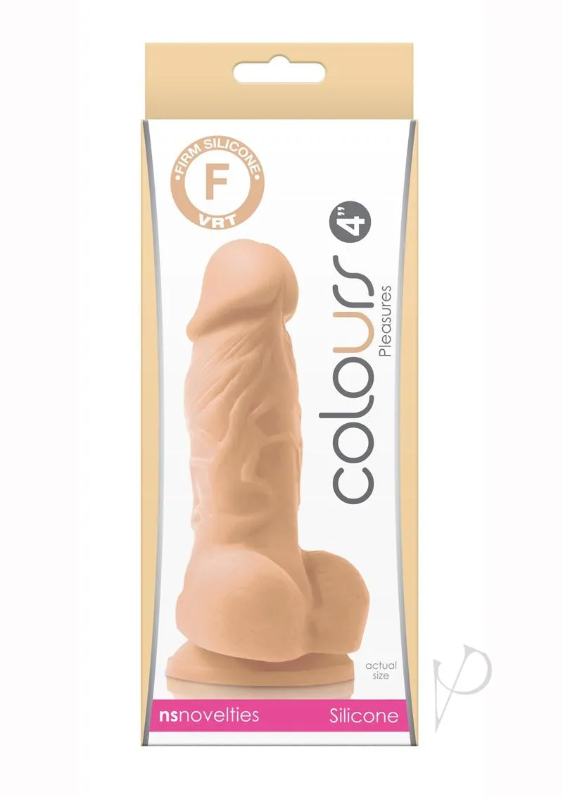 Colours Pleasures 4 Dildo White