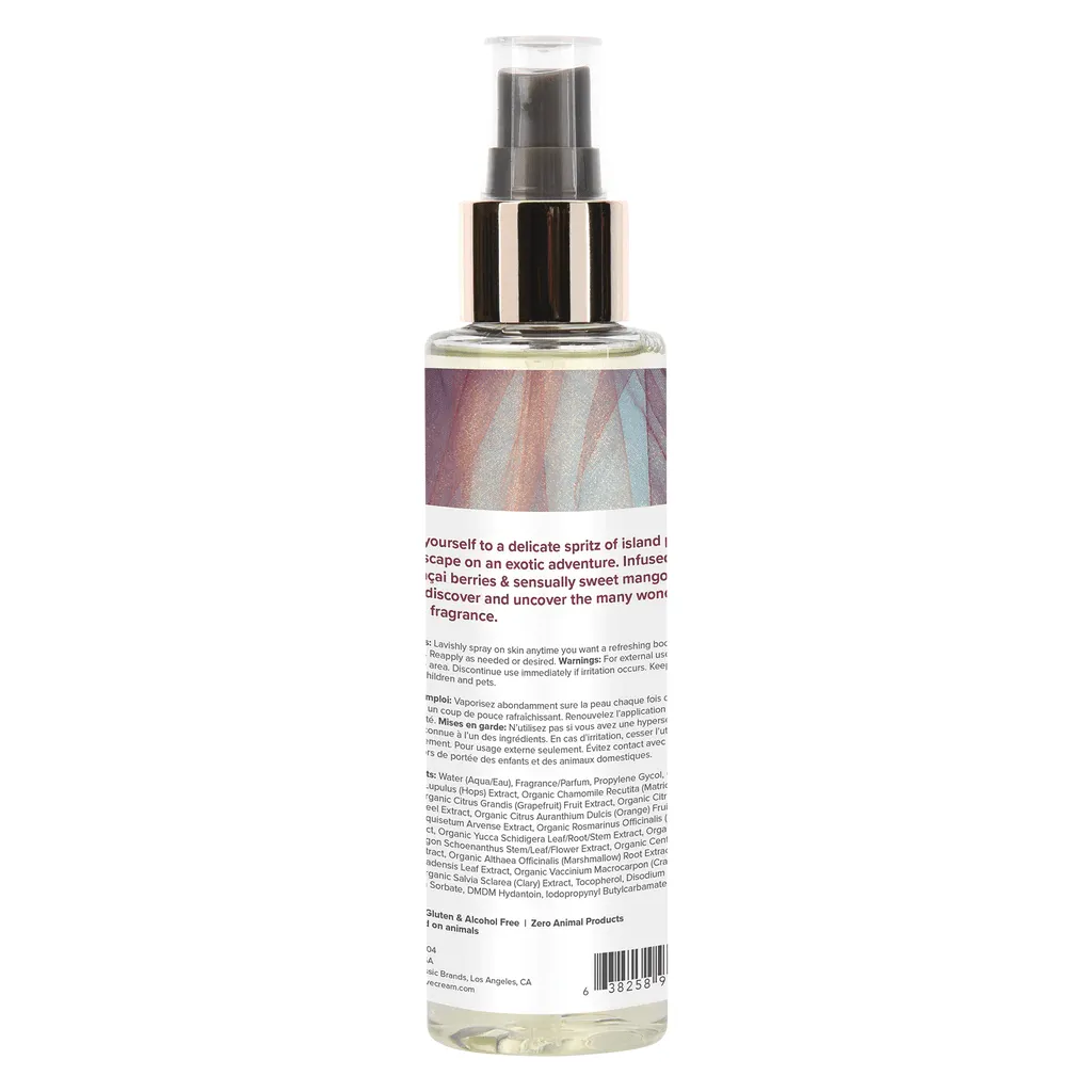 Coochy Body Mist Island Paradise