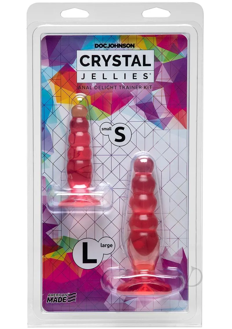 Crystal Jellies Anal Trainer Kit Pink
