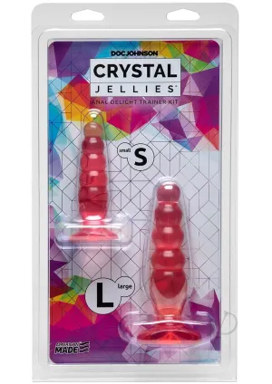 Crystal Jellies Anal Trainer Kit Pink