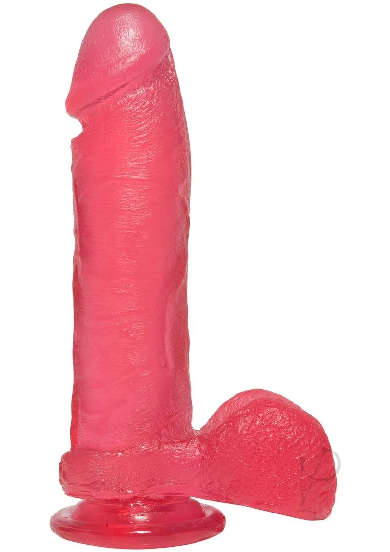 Crystal Jellies Ballsy Cocks 8 Pink