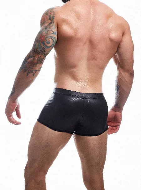 CUT FOR MEN PEEKABOO MINI PANTS XLARGE BLACK