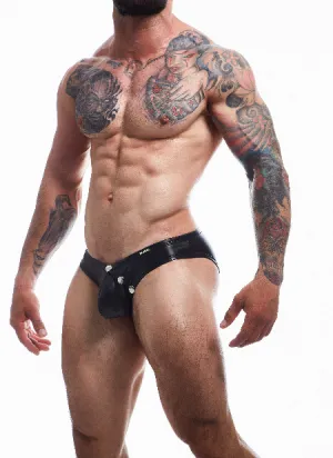 CUT FOR MEN SNAP ERGONOMIC BRIEF XLARGE BLACK