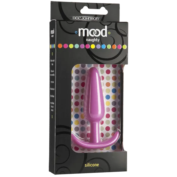 Doc Johnson Mood Naughty Medium Pink Butt Plug