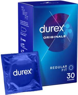 DUREX Original Regular Condoms 30's