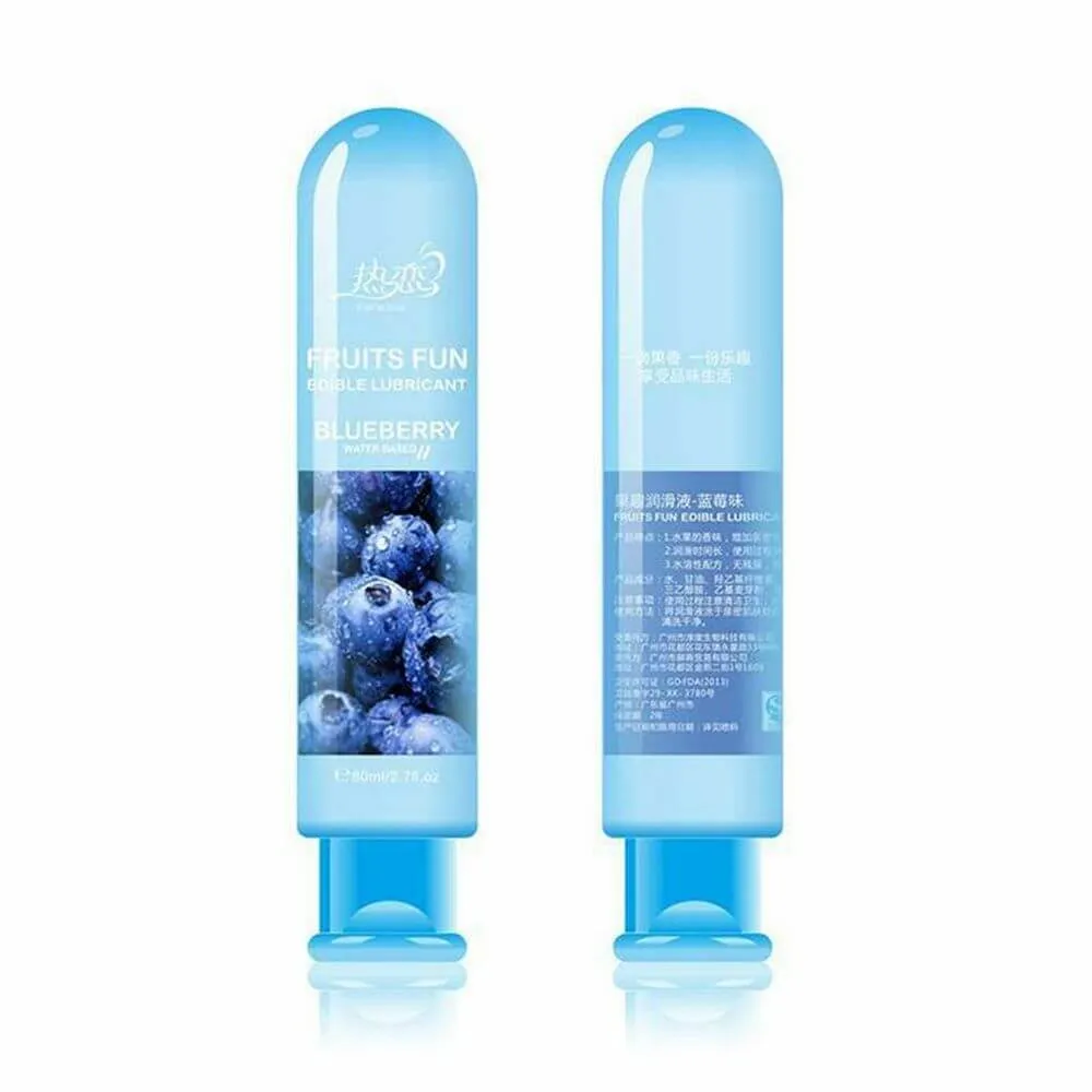 Edible Fruit Water Based Personal Sex Massaging Lube