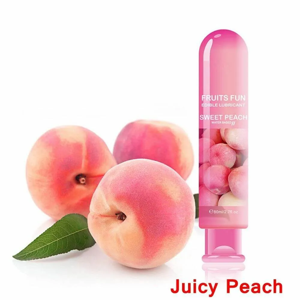Edible Fruit Water Based Personal Sex Massaging Lube