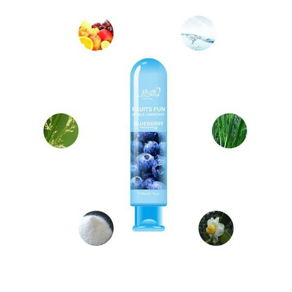 Edible Fruit Water Based Personal Sex Massaging Lube