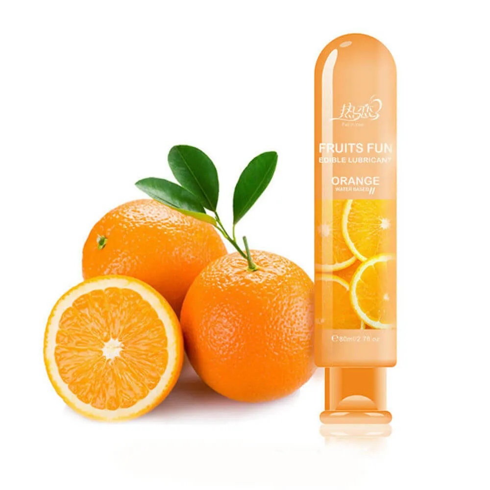 Edible Fruit Water Based Personal Sex Massaging Lube