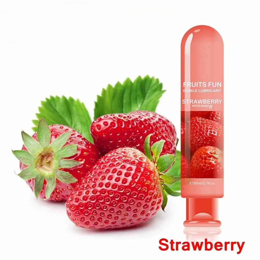 Edible Fruit Water Based Personal Sex Massaging Lube