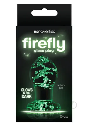 Firefly Glass Plug Small Clear