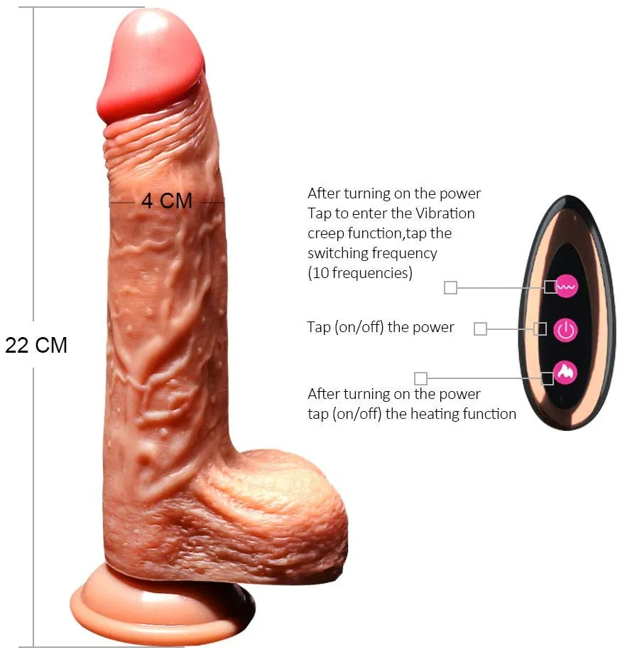 Flexible Silicone Dildo With Suction Cup