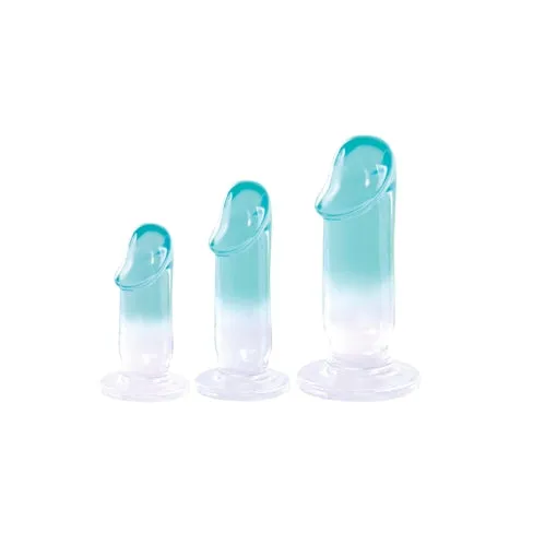 Glitzy Trainer 3 in 1 PVC Dong Kit - Transparent