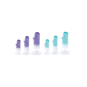 Glitzy Trainer 3 in 1 PVC Dong Kit - Transparent