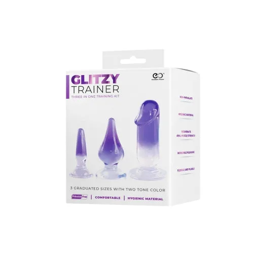 Glitzy Trainer 3 in 1 PVC Mulit Kit - Transparent
