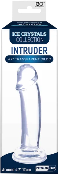 Intruder 4.5 Transparent Dildo (Clear)
