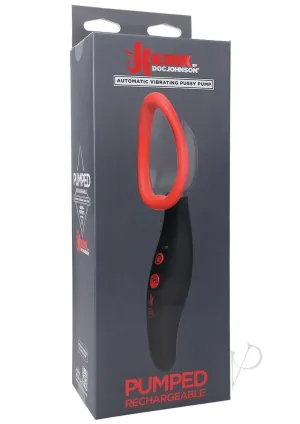Kink Recharge Vibe Vagina Pump Blk/red