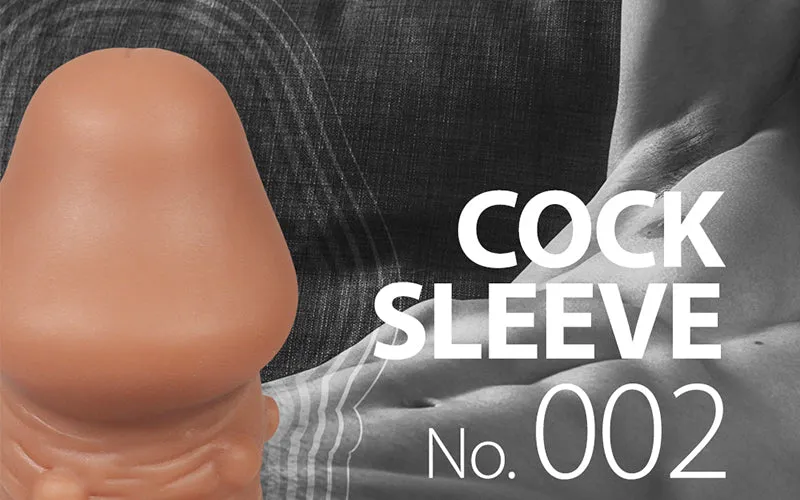 Kokos Cock Sleeve 2 Medium Penis Extender Extension Dildo Couples Sex Toy