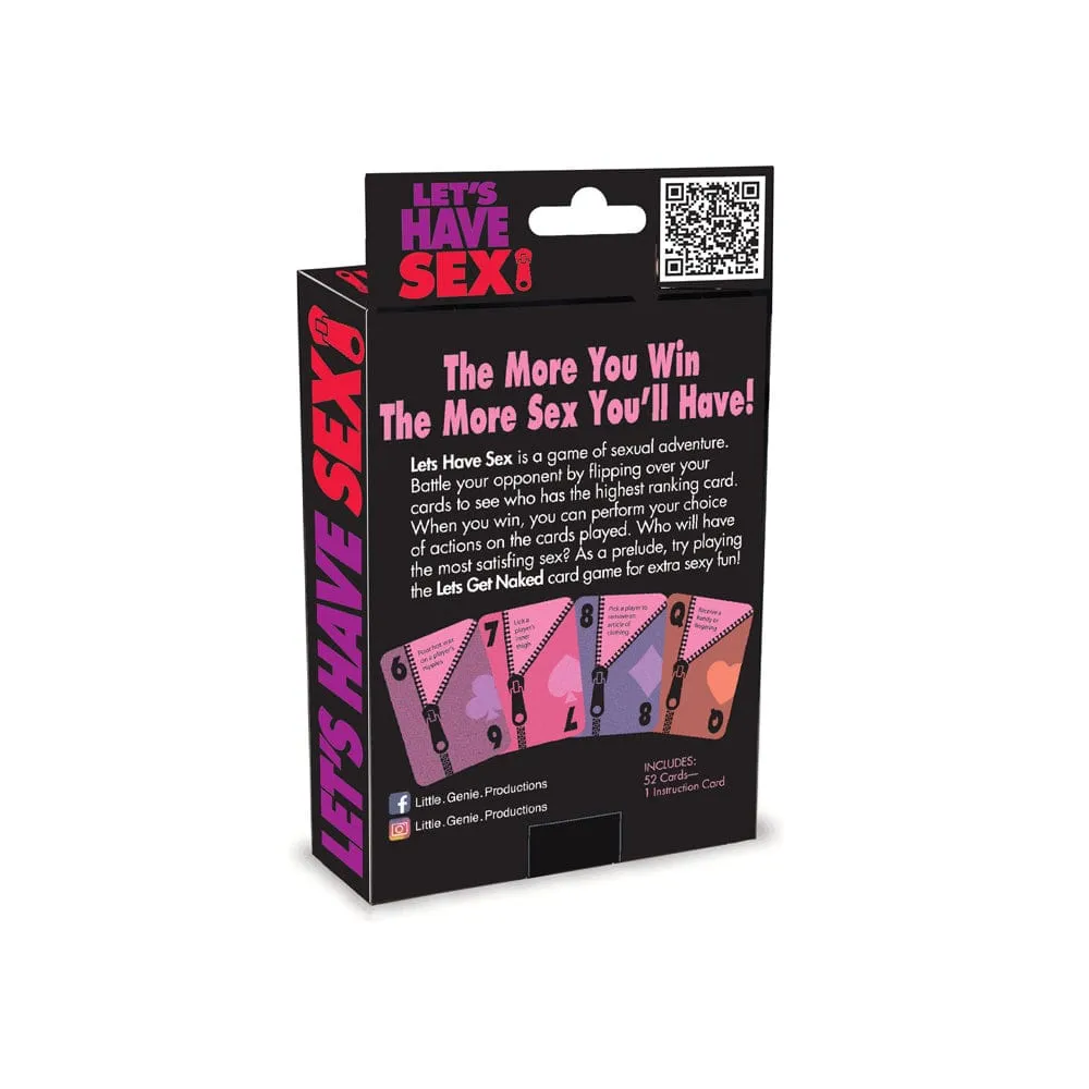 Little Genie Let's Have Sex Card Game