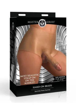 Ms Hard On Briefs Penis Panties Md Tan