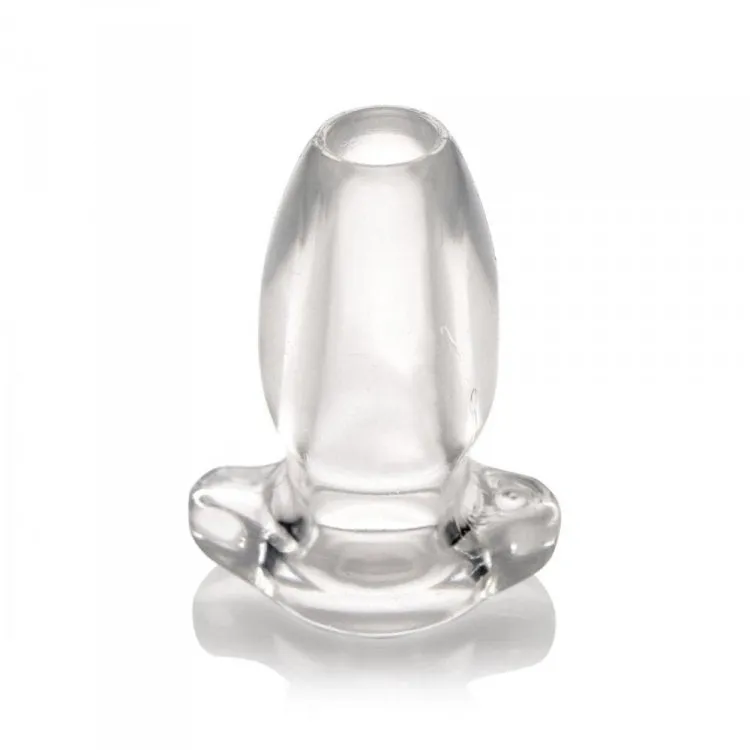 Ms Peephole Hollow Anal Plug Clr