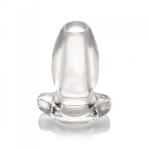 Ms Peephole Hollow Anal Plug Clr