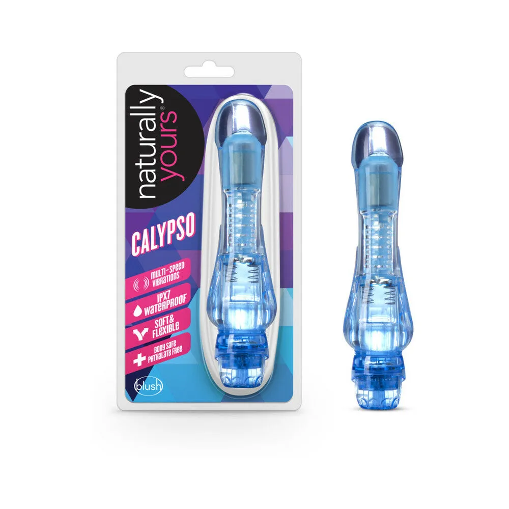 Naturally Yours - Calypso Vibrator - Blue
