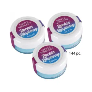 Nipple Nibbler Sour  Tingle Balm Rockin' Raspberry (bulk Pack/144 Pcs) 3 G