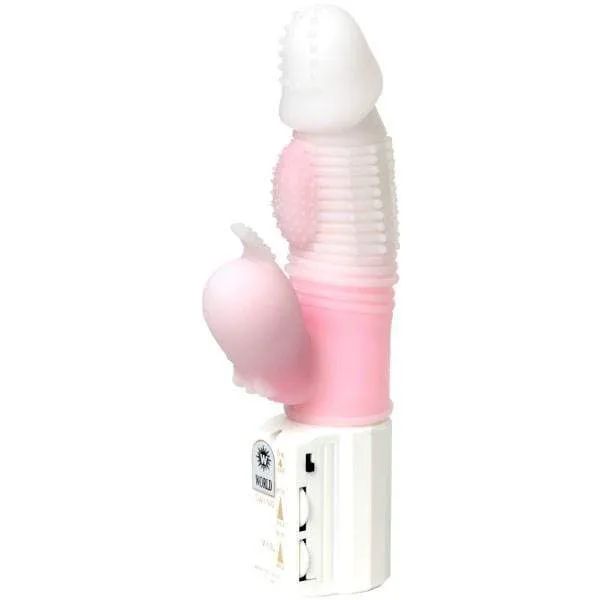 NPG - Hadagokochi Pure Rabbit Vibrator (Pink)