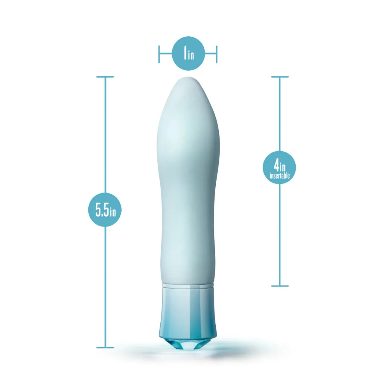Oh My Gem Vibrator Adror by Blush Novelties