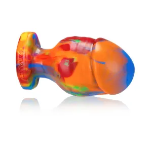 Oxballs Honcho-3. Buttplug. Large. Rainbow