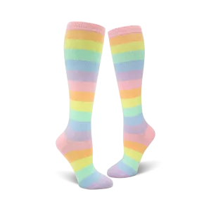 Pastel Rainbow Striped