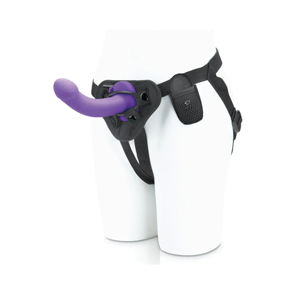 Pegasus 6 Wireless Remote Control Curved Realistic Peg With Harness Purple
