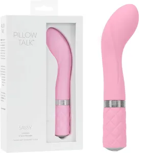 Pillow Talk Sassy Luxury G Spot Vibrator Rechargeable Pink