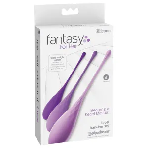 Pipedream - Fantasy For Her Kegel Balls Train Her Set (Purple)